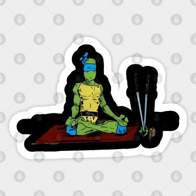 Leonardo Peaceful Sticker by Loft516